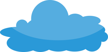 Mavi Bulutlu Resim Clipart