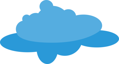 Mavi Bulutlu Resim Clipart