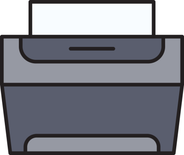 Yazıcı Simgesi İllüstrasyon Klibi