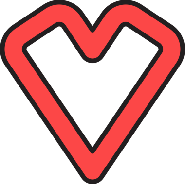 Kalp Simgesi İllüstrasyonu Clipart