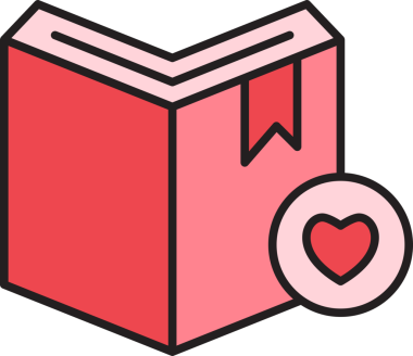Kitap ve Kalp Simgesi