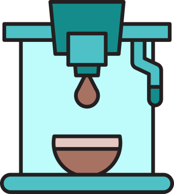 Kahve Yapıcı Simgesi Clipart