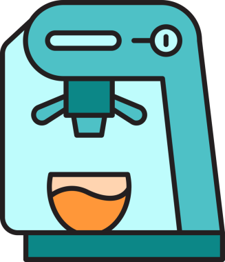 Kahve Yapıcı Simgesi Clipart