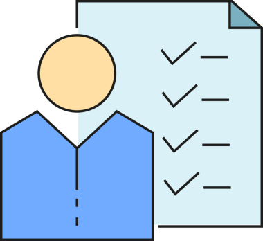 Çalışan ve Kontrol Listesi Simgesi