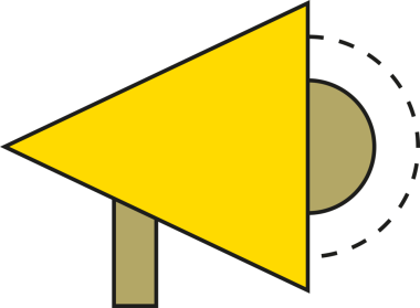 Megafon Simgesi İllüstrasyon Clipart