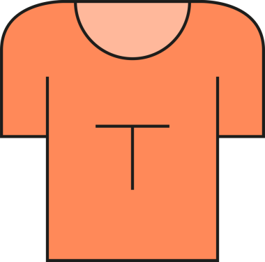 Tshirt Simgesi İllüstrasyon Clipart