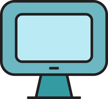 masaüstü bilgisayar pc simgesi