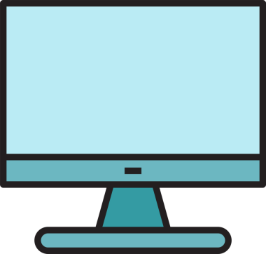 masaüstü bilgisayar pc simgesi