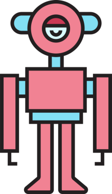 Robot Karakteri Avatar Simgesi