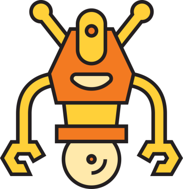 Robot Karakteri Avatar Simgesi