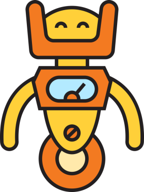 Robot Karakteri Avatar Simgesi