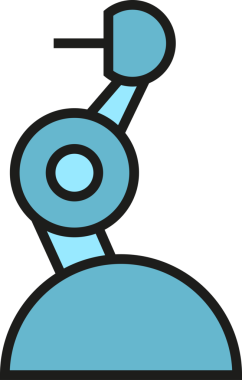 Robotik Kol Simgesi Üretiliyor