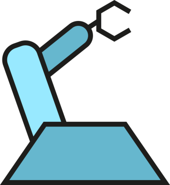 Robotik Kol Simgesi Üretiliyor