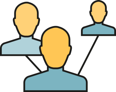 Ağ Simgesini Bağlayan İnsanlar