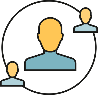 Ağ Simgesini Bağlayan İnsanlar