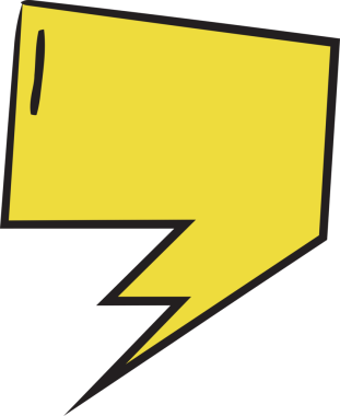 Çizgi Roman Konuşma Baloncuğu İllüstrasyonu