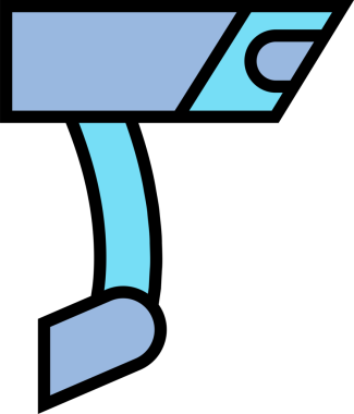 CCTV güvenlik kamerası simgesi