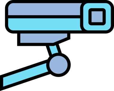 CCTV güvenlik kamerası simgesi