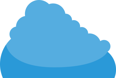 Mavi Bulutlu Resim Clipart