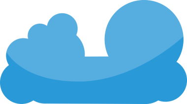 Mavi Bulutlu Resim Clipart