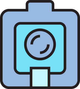 Dijital Kamera Simgesi Clipart