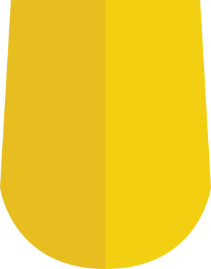 Sarı Kalkan Rozet Simgesi