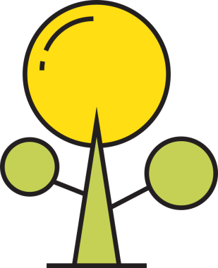 Ağaç Simgesi Simgesi Clipart