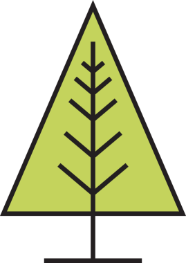 Ağaç Simgesi Simgesi Clipart