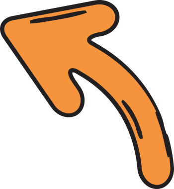 Doodle ve Comic Arrow Sembolü