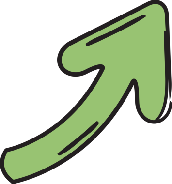 Doodle ve Comic Arrow Sembolü