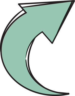 Doodle ve Comic Arrow Sembolü