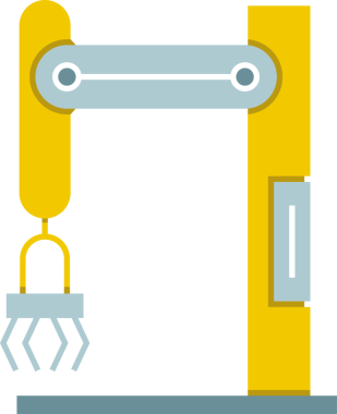 Robotik Kol Simgesi Üretiliyor