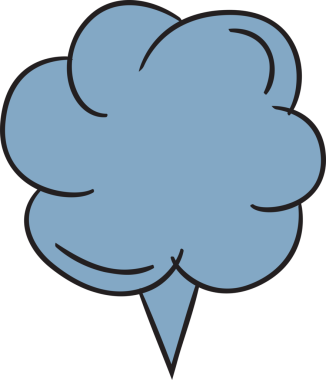 Boş komik konuşma balonu