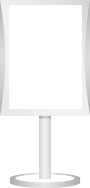 Yol Kenarı Boş Tahta Simgesi