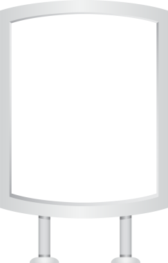 Yol Kenarı Boş Tahta Simgesi