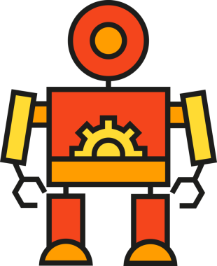 Robot Karakteri Avatar Clipart