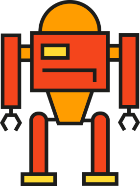 Robot Karakteri Avatar Clipart
