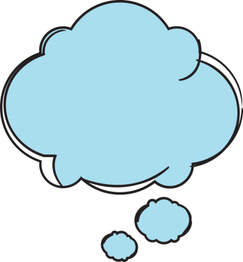 Çizgi Roman Konuşma Baloncuğu İllüstrasyonu