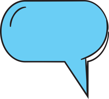 Çizgi Roman Konuşma Baloncuğu İllüstrasyonu