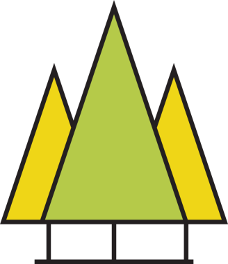 Noel ve Çam Ağacı Çizimi