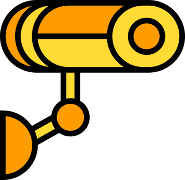 Cctv Simge İllüstrasyon Sembolü