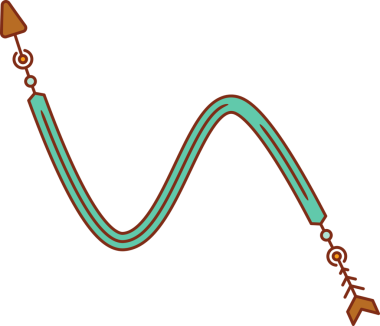 Dekoratif Ok Çizim Sembolü