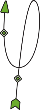 Dekoratif Ok Çizim Sembolü