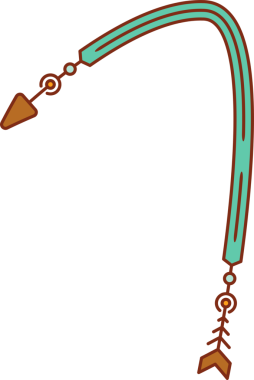 Dekoratif Ok Çizim Sembolü