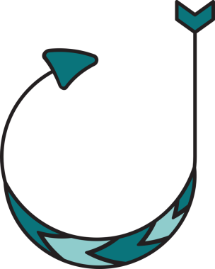 Dekoratif Ok Çizim Sembolü