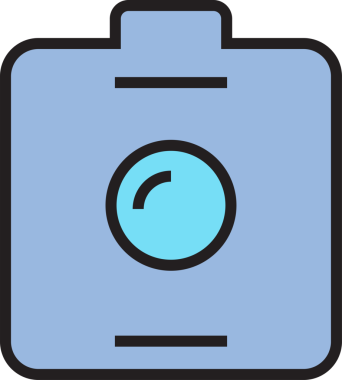 Güvenlik Kamerası Simgesi Simgesi