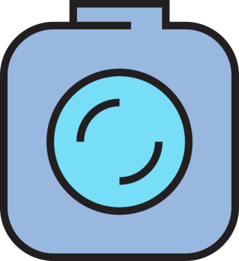 Güvenlik Kamerası Simgesi Simgesi