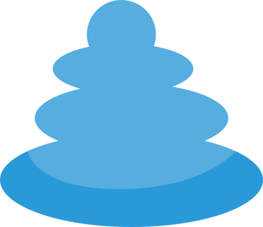 Mavi Bulut Çizimi Clipart