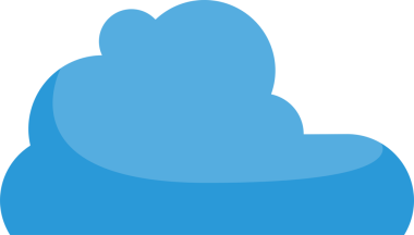 Mavi Bulutlu Resim Clipart