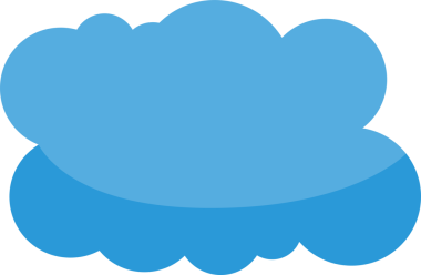 Mavi Bulutlu Resim Clipart